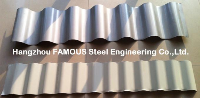 Feuilles industrielles de toiture en métal pour le mur du bâtiment d'usine d'atelier de hangar d'acier 2