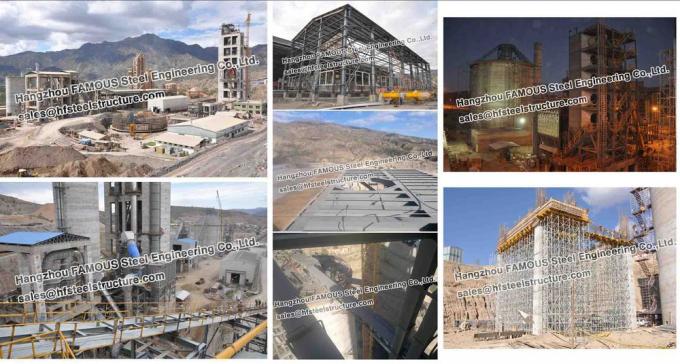 Usine industrielle de ciment de la Bolivie de fabrications d'acier de construction 1