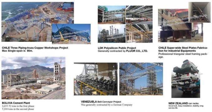 Usine industrielle de ciment de la Bolivie de fabrications d'acier de construction 12