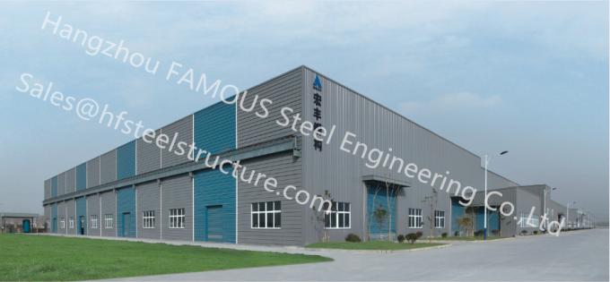 Conceptions structurelles en acier de génie civil d'atelier pour des fabrications 10