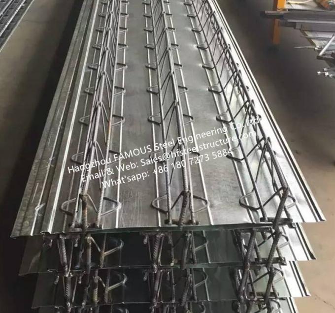 Plate-forme de plancher composée galvanisée de béton armé de système de plate-forme de plancher 3