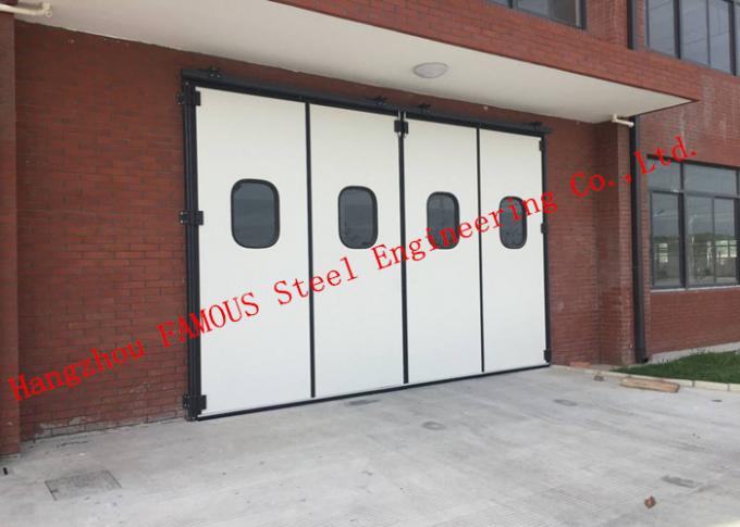 Portes industrielles adaptées aux besoins du client privées de garage pour le stockage d'entrepôt/chambre froide 0