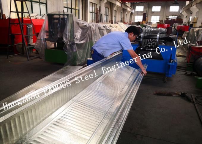 Feuille en acier galvanisée adaptée aux besoins du client Comflor 80 de Decking plate-forme de plancher composée équivalente en métal 60 210 0