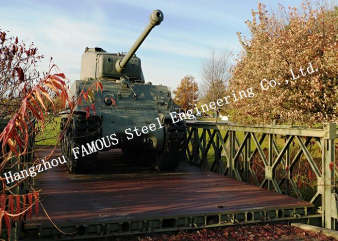 Panneau en acier de Decking de pont de Bailey de secours militaire standard d'UE de l'Europe 0