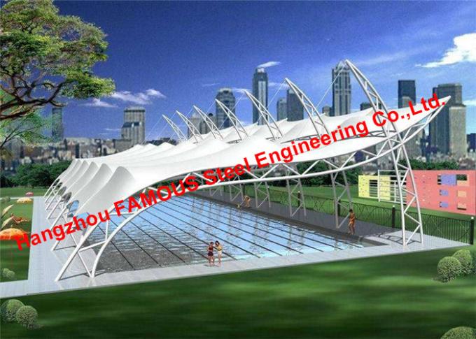 Construction structurelle certifiée standard de stades de sports de membrane de l'Australie 0