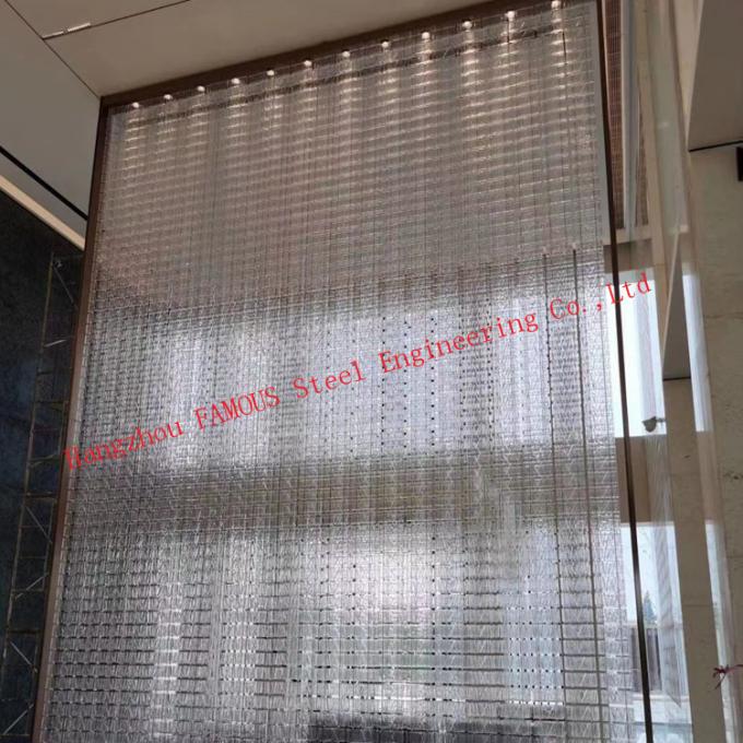 brique en cristal décorative de bâtiment clair solide de bloc en verre de 200x100x50mm 2