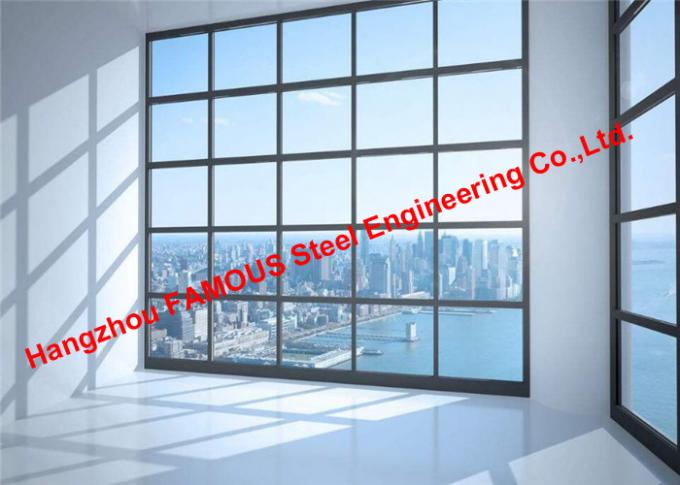 L'isolation thermique standard britannique d'UK-EU-US Australie feuilleté le mur rideau de verre pour le bâtiment commercial 0