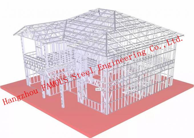 COMME NZS la norme a adapté la mesure aux besoins du client légère construction galvanisée de goujons bâtiment Pré-machiné 0