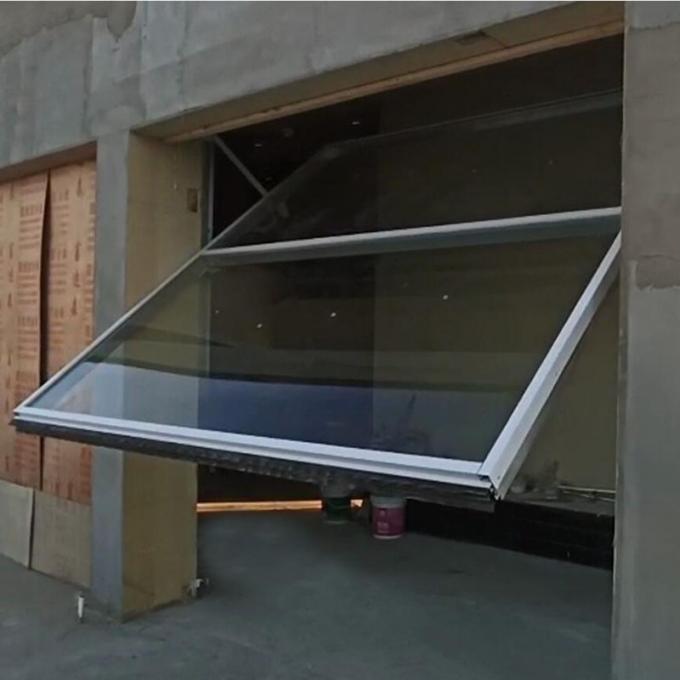Le lustre de équilibrage de système de contrepoids a glacé les portes en verre a construit l'inclinaison plus de 2