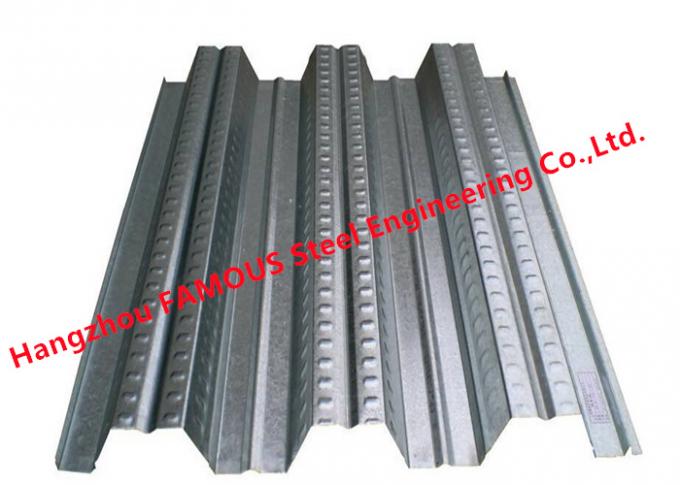 La plate-forme de plancher composée de rapport de haute résistance a galvanisé le métal pour le bâtiment de structure métallique 0