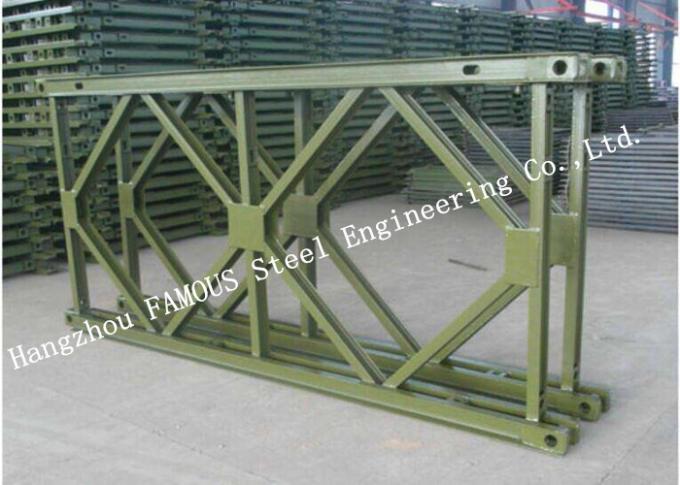 Acier Bailey Bridge Prefabricated Galvanized 200# TSR Q345B de 10 ensembles 0
