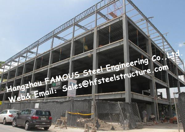 Bâtiments en métal Q345 et structure pré machinés, bâtiments en acier préfabriqués 0