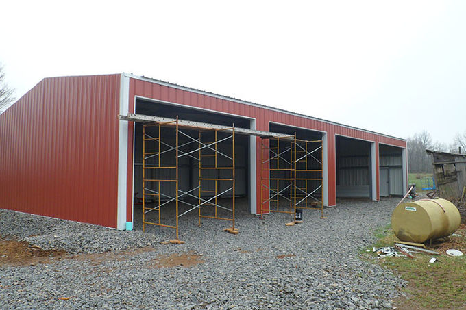 Nuance en acier en acier de vache à bâtiment de construction de hangar de volaille de poulet et de ferme d'animaux 1
