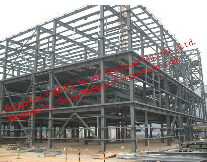 NZ EN TANT QUE bâtiments en acier industriels de diverses normes pour le bâtiment en acier encadré par squelette structurel 0
