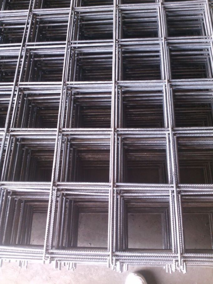Maille carrée séismique à nervures en acier de kits de bâtiments d'acier de barre de HRB 500E 1