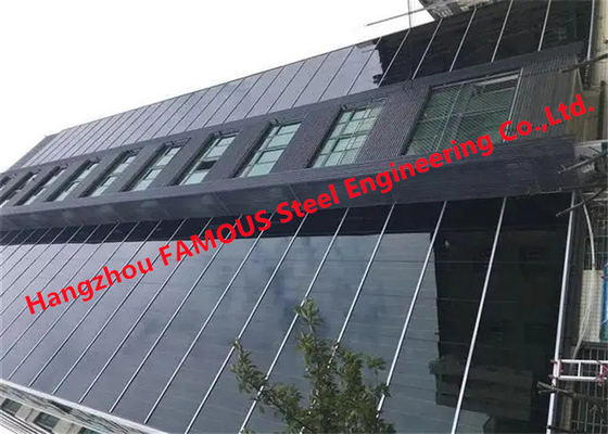 Chine Le bâtiment actionné solaire a intégré le mur rideau se pliant photovoltaïque pour l'immeuble de bureaux fournisseur