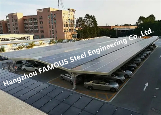 Chine Système de montage de carports solaires en aluminium imperméables adaptés aux besoins du client de picovolte de panneau photovoltaïque fournisseur