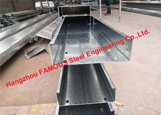 Chine Structure de support de cloisons en acier galvanisé de la section C de la norme AS / NZS fournisseur