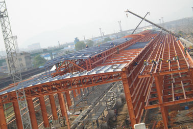 Chine Bâtiments en acier pré industriels industriels de hangar par PKPM, 3D3S, X-acier fournisseur