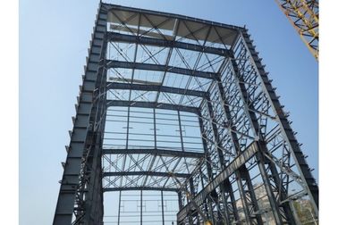 Chine Bâtiments en acier industriels structurels en acier lourds de Q345QD avec la structure métallique soudée de poutre en double T fournisseur