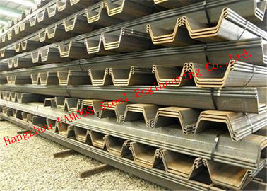 Chine Type en U pile laminée à froid de feuilles pour la construction de base de bâtiment de structure métallique fournisseur
