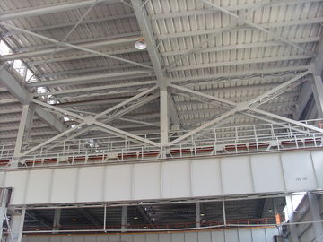 Chine Warehous de vue en acier e, projet lourd de structure métallique, outillage industriel d'acier de construction fournisseur