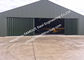 Feuilles sectionnelles de porte articulées par verticale triangulaire stable de joint se pliant glissant des portes de hangar fournisseur