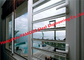 Auvent en aluminium Windows de jalousie avec l'écran Mesh Hurricane fournisseur