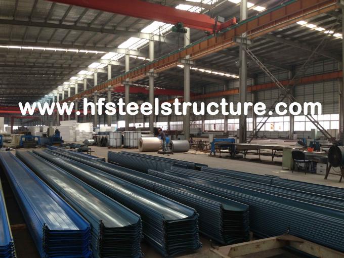 Feuilles industrielles de toiture en métal pour le mur du bâtiment d'usine d'atelier de hangar d'acier 11