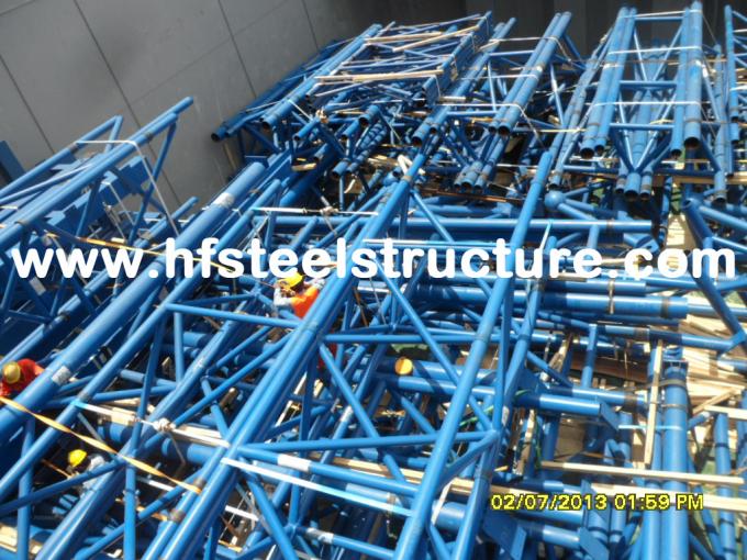 Bâtiments en acier industriels structurels faits sur commande pour l'atelier, l'entrepôt et le stockage 2