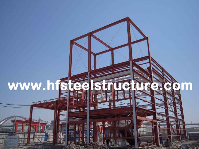 Bâtiments en acier commerciaux galvanisés préfabriqués d'immersion chaude avec de l'acier laminé à froid 8