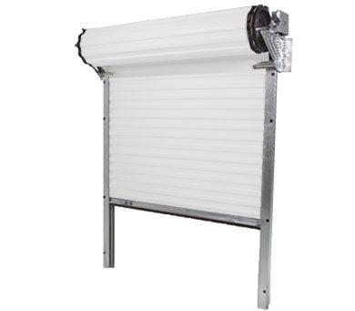 Model 1000 - Light Duty Commercial Roll Up Door — Lux Garage Doors