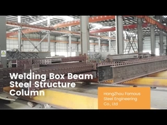 Bâtiment de pré-ingénierie de l'aéroport avec poutre de boîte en acier Taille 6 x 4,5 x 3,2 m