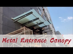 Couverture en verre métallique