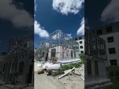 L'Australie la mesure légère que standard a galvanisé des goujons a adapté l'installation aux besoins du client facile de Chambre en acier légère de villa