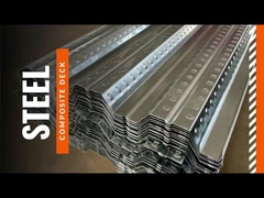 Poutrelles en acier fabriquées adaptées aux besoins du client Q345B pour le plancher en béton de Decking en métal