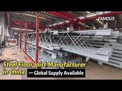 Balises et poutres en acier sur mesure pour les toits et les poutres de grue