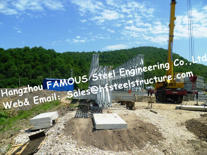 Pont de Bailey structurel en acier préfabriqué d'approvisionnement en acier de constructeur de l'acier renforcé Q345 0